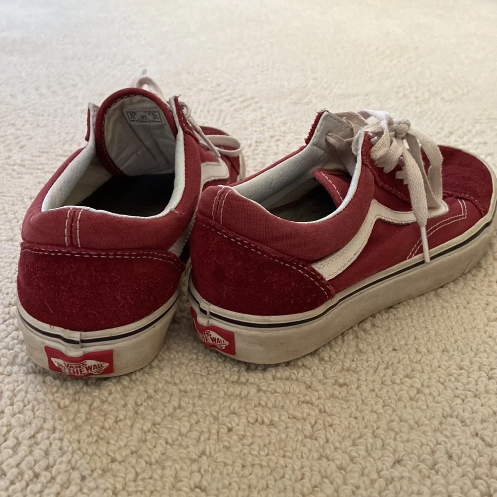 Womens Suede Vans size 8 - Picture 4 of 11